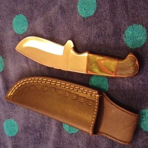 Heavy duty fixed blade